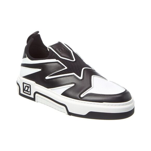 Christian Louboutin Astroflash Leather Sneaker Black